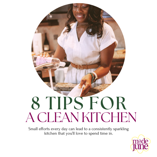 8 Tips For A Clean Kitchen